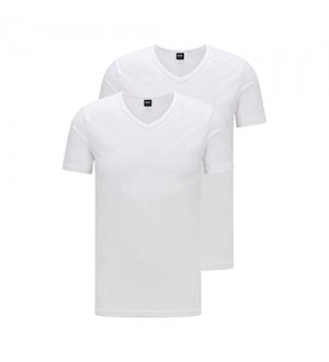 BOSS Herren T-Shirt VN 2P CO/EL Zweier-Pack T-Shirts