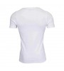 OLYMP T-Shirt Level Five Body fit tiefer V-Ausschnitt weiß