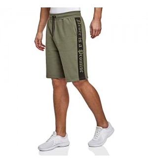 oodji Ultra Herren Baumwoll-Shorts mit Bindebändern