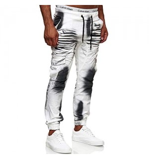 OneRedox Herren Chino Pants Jeans Joggchino Hose Jeanshose Skinny Fit Modell 1033