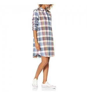 -Marke: Goodthreads Damen Brushed Flannel Popover Dress