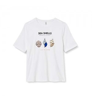 ONLY Damen Onlkita Life Boxy S/S Shell Top Box JRS T-Shirt