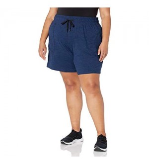 Essentials Damen Shorts Plus Size Brushed Tech Stretch Short