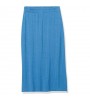 Essentials Pull on Knit Midi Skirt Rock Blau XXL
