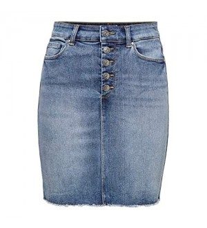 ONLY Female Jeansrock High Waist