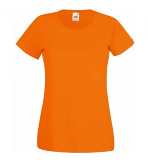 Fruit of The Loom Damen T-Shirt Valueweight T Lady-Fit