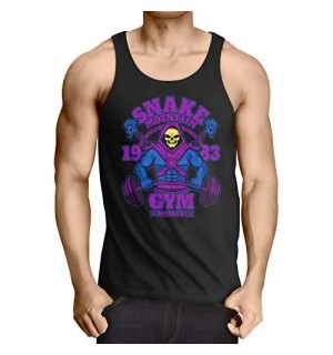 A.N.T. Another Nerd T-Shirt style3 Snake Mountain Gym Herren Tank Top Master Universe Mountain Skeletor
