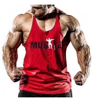 Alivebody Herren Bodybuilding Tank Top Strap Fitness Stringer Achselshirts