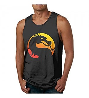 Cuteove Mortal Kombat X Mens Tank Top Sleeveless Tees Sports T Shirt Fitness