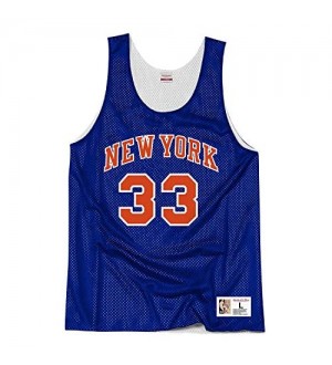 Mitchell & Ness NBA Tank Top New York Knicks Patrick Ewing 1991 All Star #33 Blue