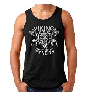 OM3® Odin Wikinger Tank Top Shirt | Herren | Warrior Valhalla Viking Blood | S - 4XL