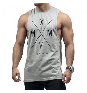 Sixlab from Nothing Cut Off Tank Top Herren Muscle Shirt Gym Fitness