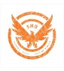 Tom Clancy Distressed Orange Logo Extrema Remedia Men\'s Vest