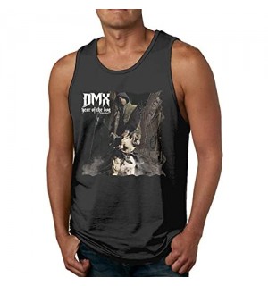 Yaxinduobao Plincally DMX Jahr des Hundes. Wieder trendy Herren Tank Top Shirt Design Rekorde Athletic Tank Tops für Daily